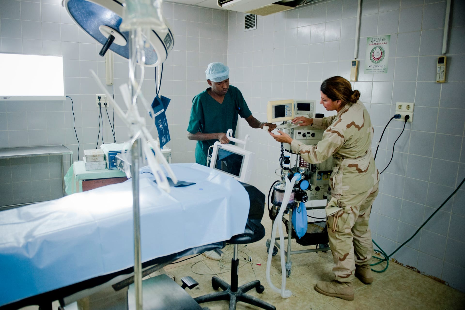 Instrument preparation before an orthopaedic case