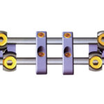 Anterior Thoracic/Lumbar Vertebra Screw & Rod System