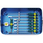 PLIF PEEK Lumbar Cage & Posterior Lumbar Interbody Fusion Cage Instrument Set